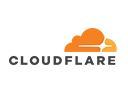 Logo of Cloudflare, a company using Midori apps