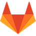 Logo of GitLab, a software product which is compatible with the Midori apps
